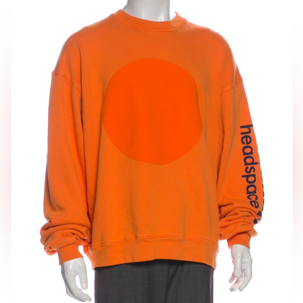 Madhappy x Headspace Orange crew neck - unisex M